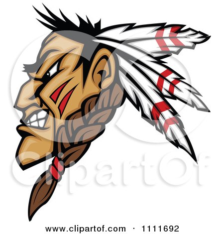 450x470 Clipart Of Muscular Strong Nativemerican Indian Man Lifrting