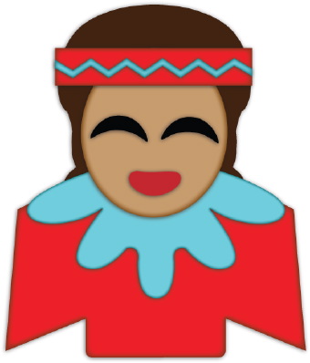 340x398 Indian Girl Clip Art