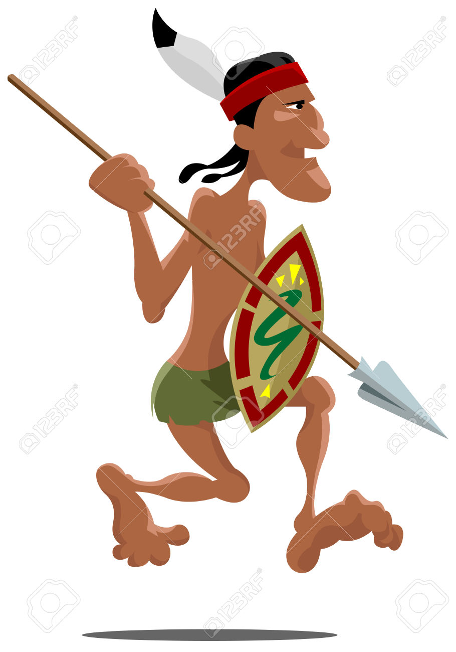 910x1300 Aztec Indian Clipart