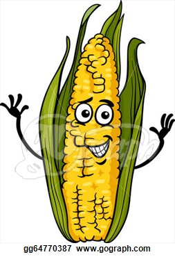 253x370 Funny Corn Clipart