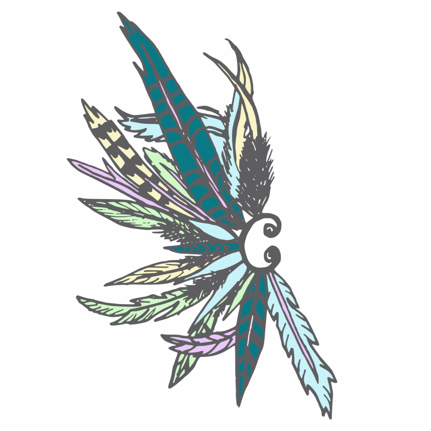 1500x1500 Tribal Clip Art