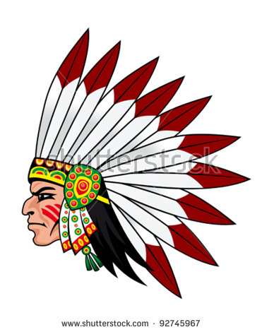 371x470 Feather Head Piece Clipart