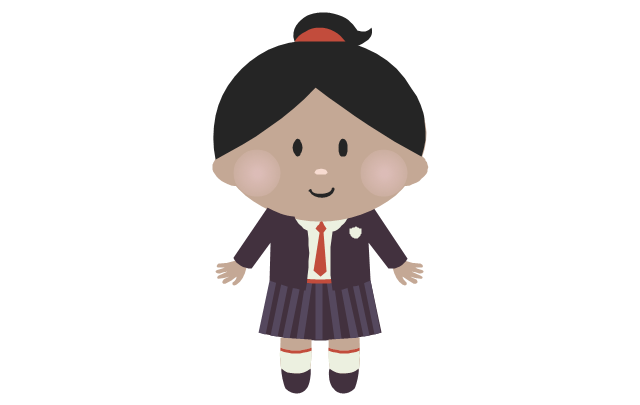 640x405 School Girl Clipart Png