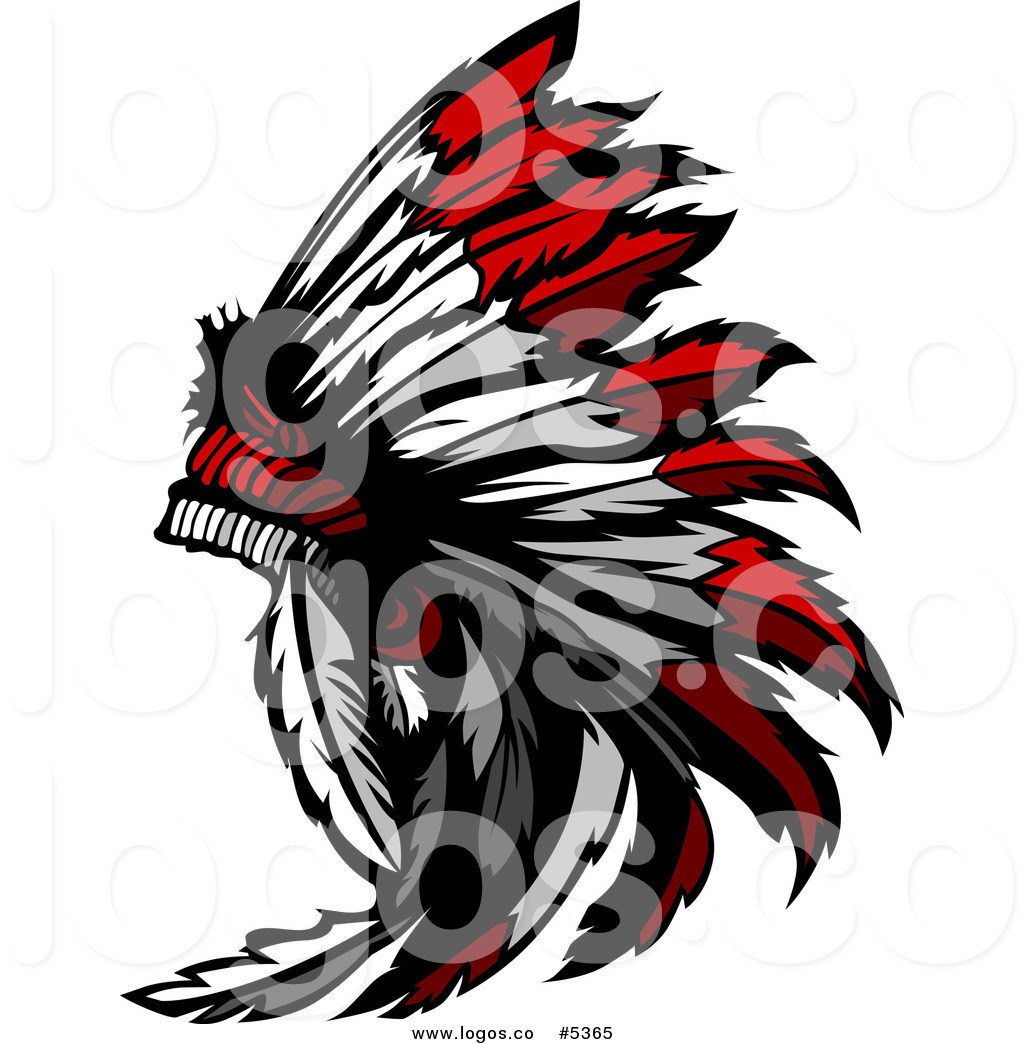 1024x1044 American Indian Headdress Clip Art