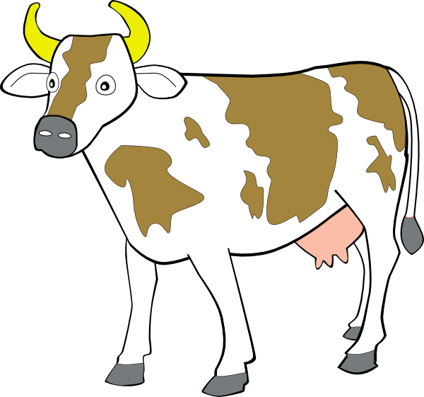 600x561 Cow Clipart Indian Cow