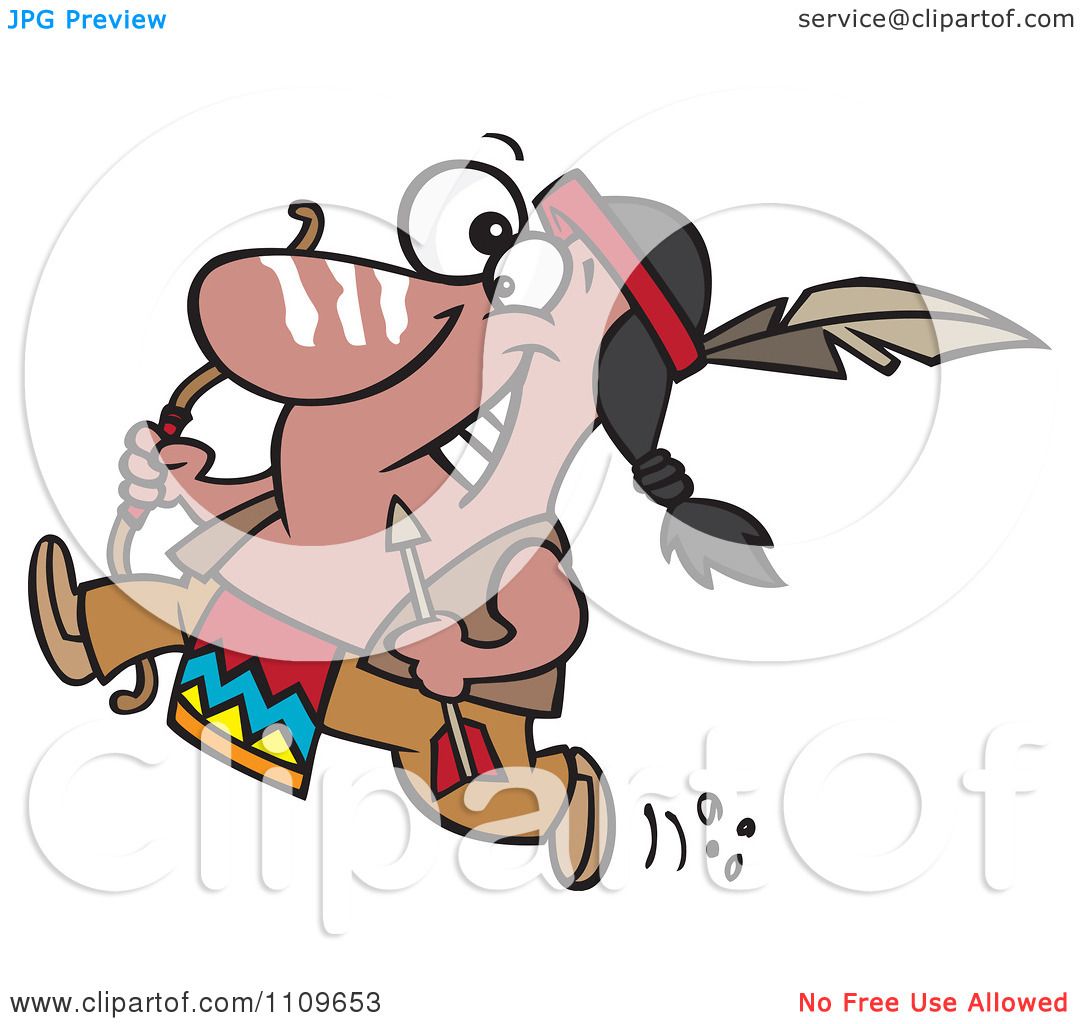 1080x1024 Clipart Running Nativemerican Indianrcher Warrior Brave