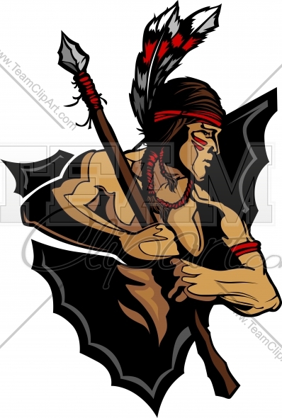 398x590 Indian Brave Clipart