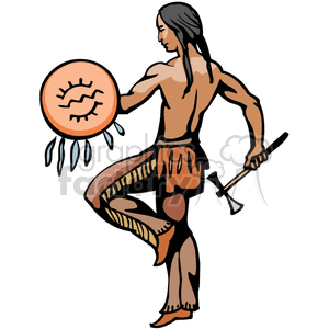 300x300 Royalty Free Indians 4162007 209 374347 Clip Art Images