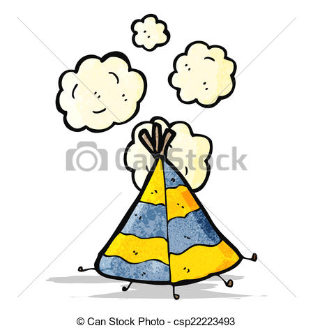 449x470 Cartoon Indian Tent Eps Vectors