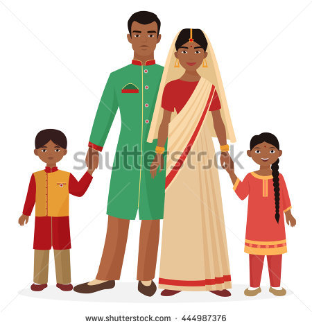 450x470 Traditional Costume Clipart Indian Lady 4005481