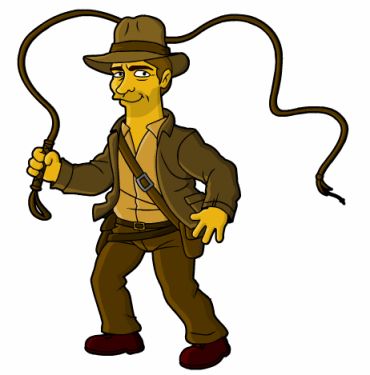 370x375 Indiana Jones Clipart Cute