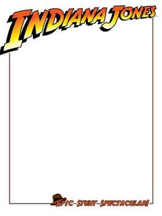 236x314 Indiana Jones Logo Vintage Indiana Jones