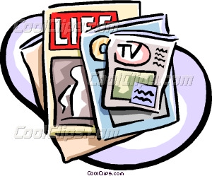 300x249 Magazines Clip Art Clipart