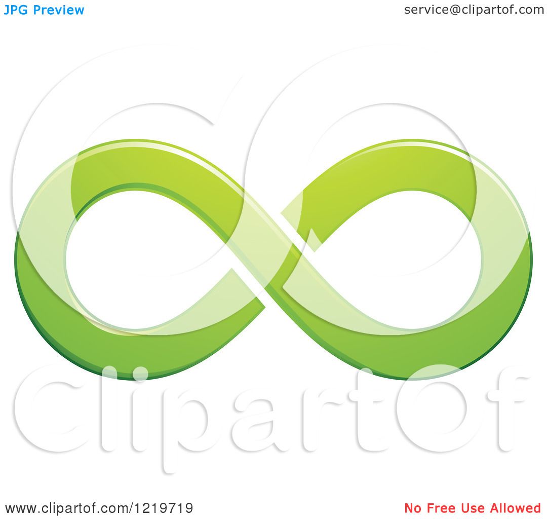 1080x1024 Clipart Of A Green Infinity Symbol