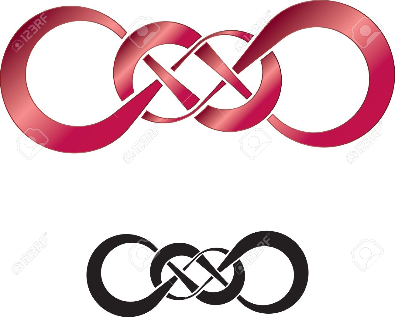 1300x1045 Double Infinity Symbol Clip Art