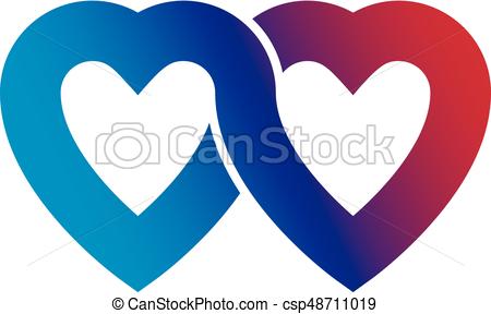 450x288 Everlasting Love Concept, Vector Symbol Created With Vector