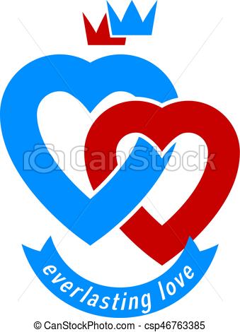 339x470 Love Forever Conceptual Sign, Vector Symbol Created With Vector