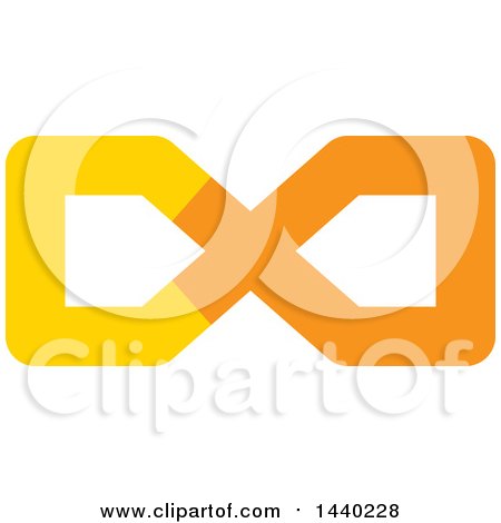 450x470 Royalty Free (Rf) Clipart Illustration Of A Black Infinity Symbol