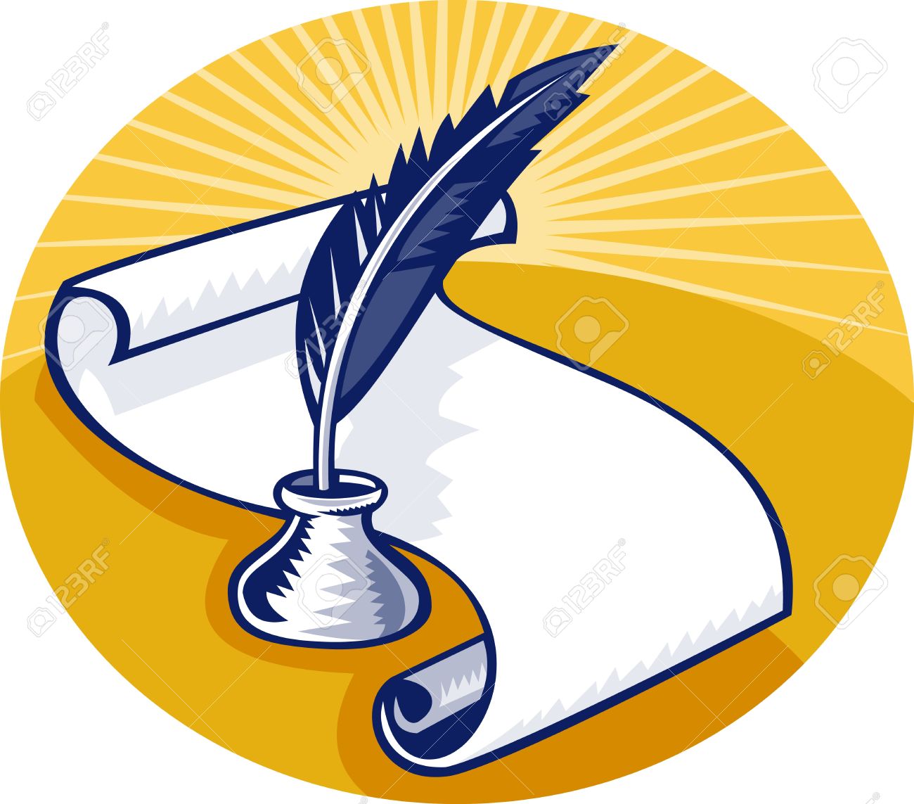 1300x1143 Ink Clipart Pluma