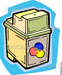 249x300 Ink Cartridge Vector Clip Art