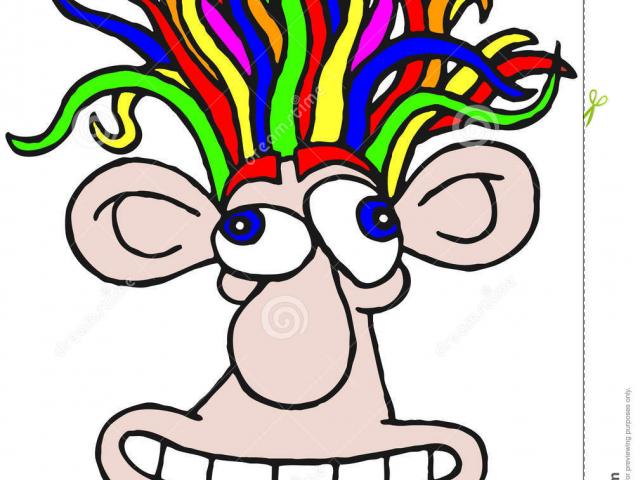 640x480 Crazy Clipart Transparent