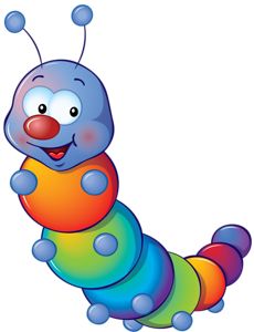230x300 Yellow Cute Caterpillar Clipart Rovarok,