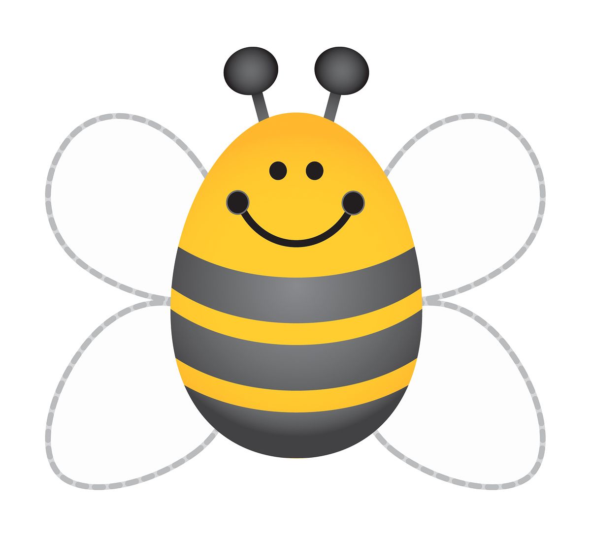 1200x1091 Bumblebee Template