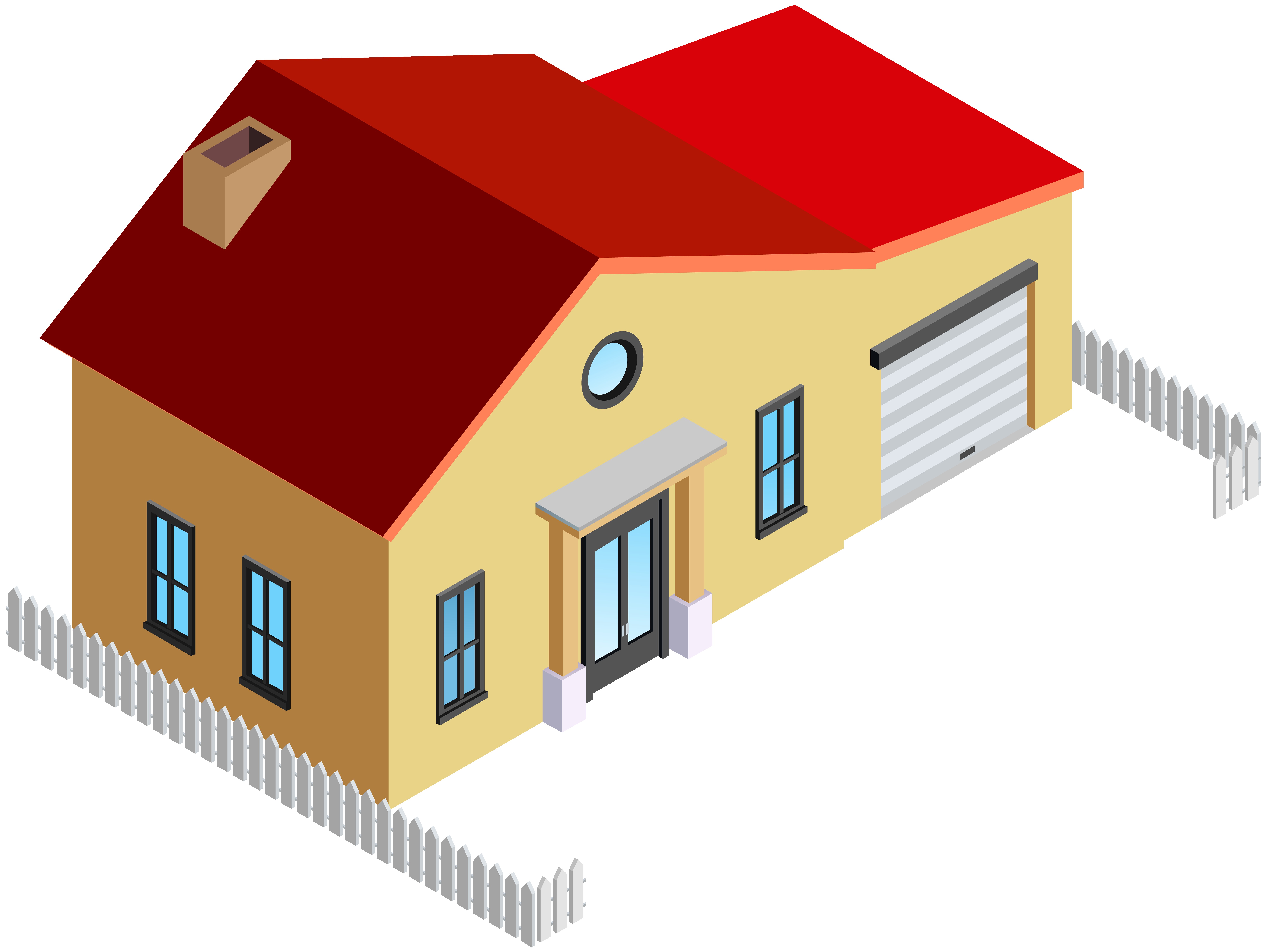 8000x6010 House Clipart Transparent