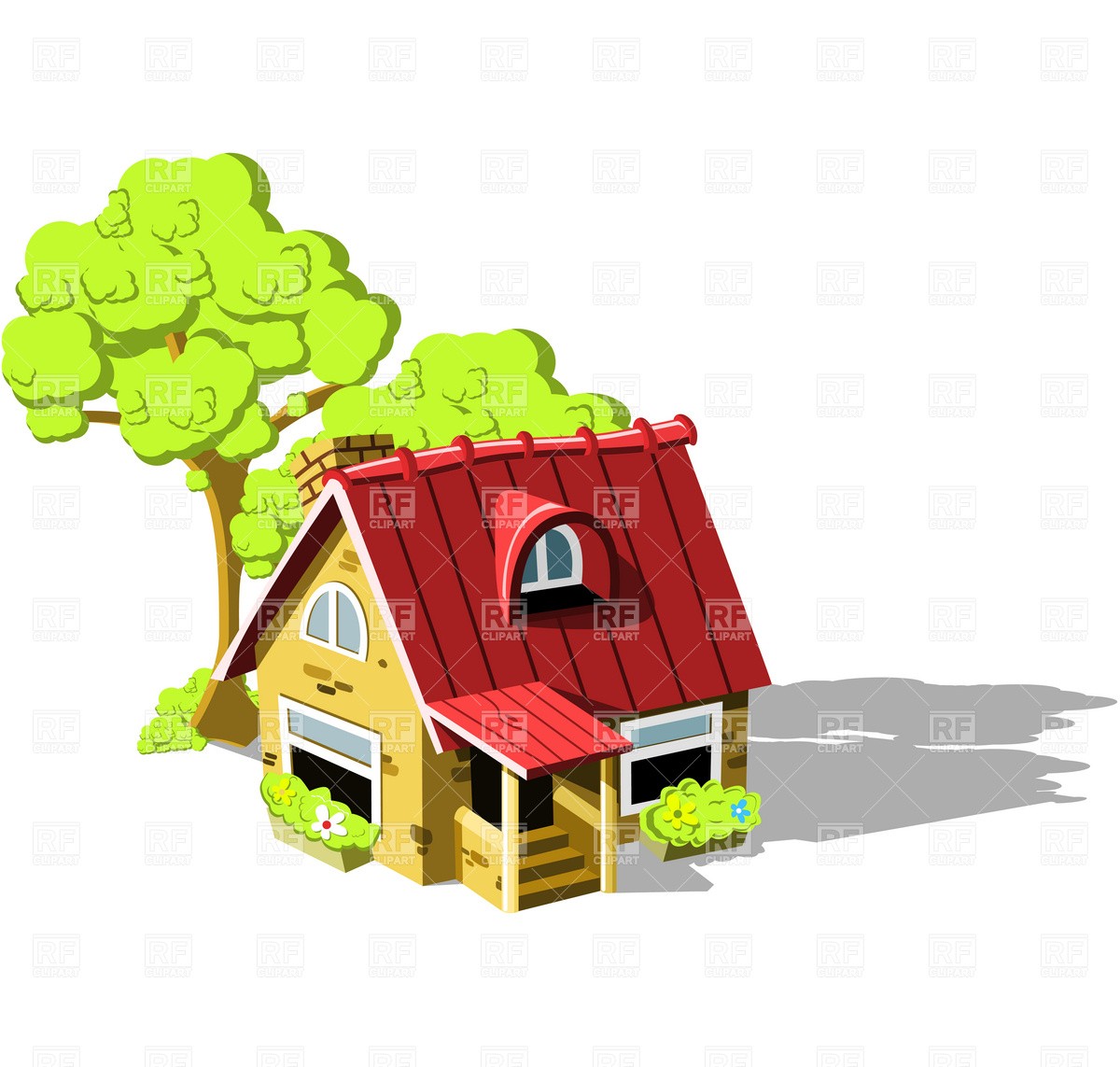 1200x1143 Rural Scene Red House Clip Art Clipart Panda Free Images Inside