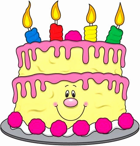 454x471 Birthday Cake Clip Art Free Inspirational 337 Best Clipart Images
