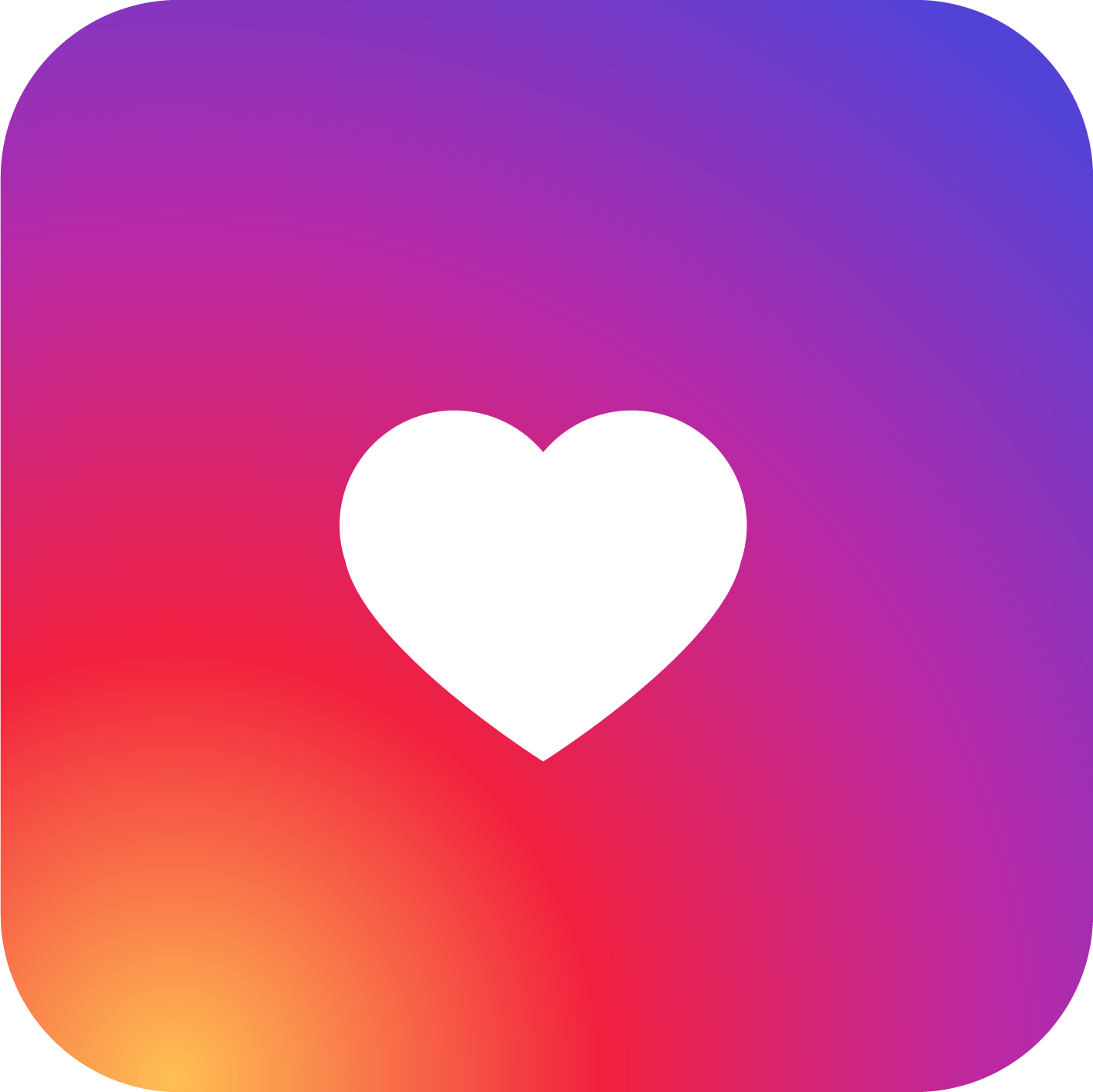 1413x1412 Instagram Heart Png Images A Picture Library Png Only
