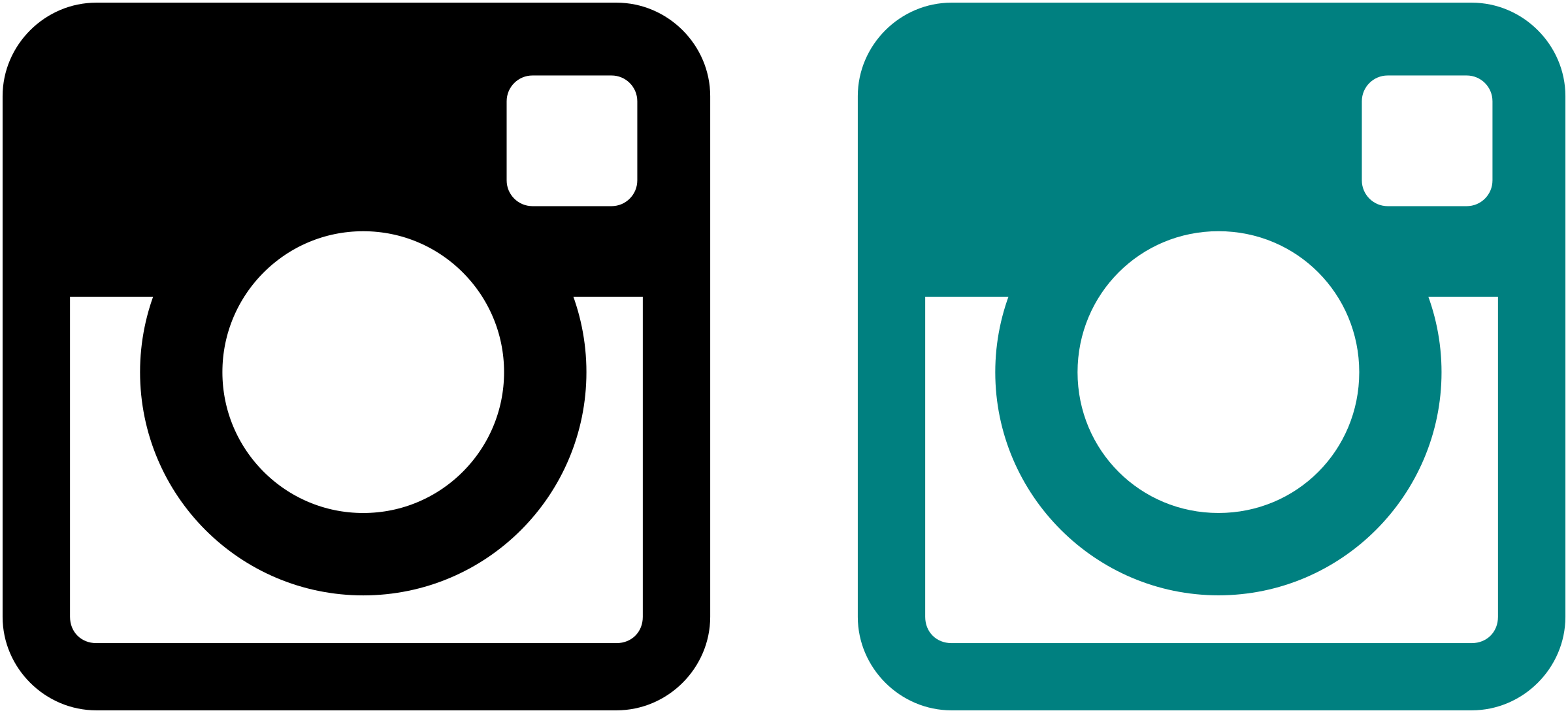 2400x1091 Instagram Icon Free Icons Png