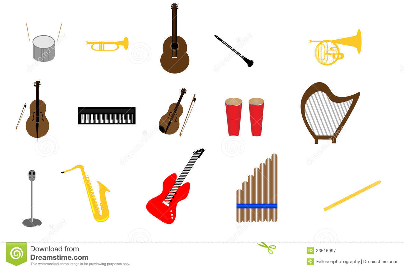 1300x870 Bass Instrument Clipart Clipart Panda
