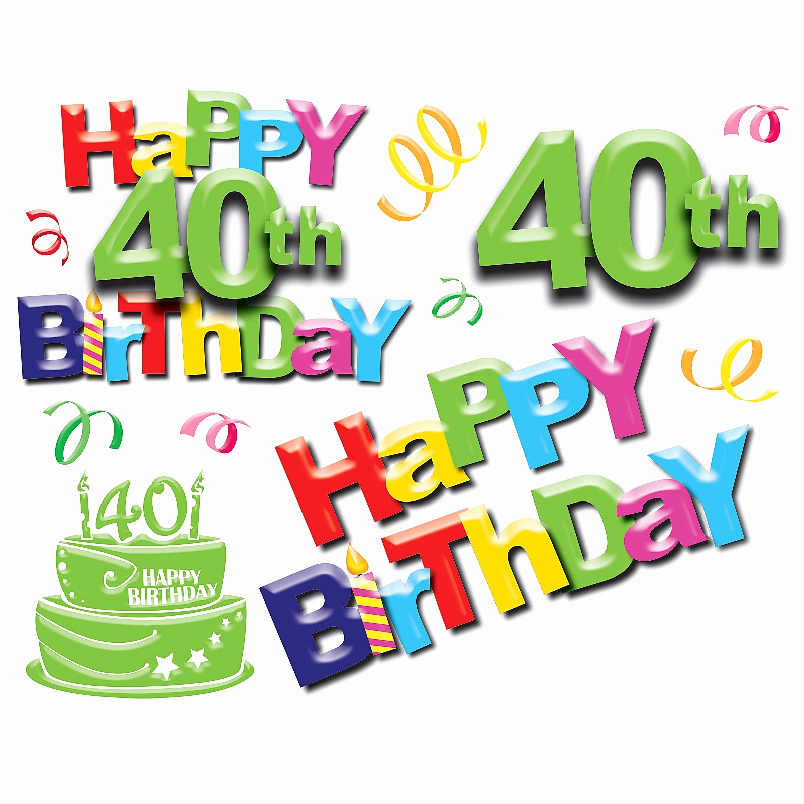1600x1600 Free Funny Interactive Birthday Cards Awesome Happy 40th Birthday