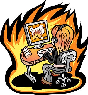 300x325 Free Women's Access To The Internet Clipart And Vector Graphics