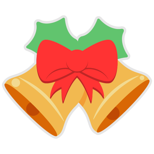 500x500 Homey Idea Christmas Bells Clipart Illustrations And Clip Art 29