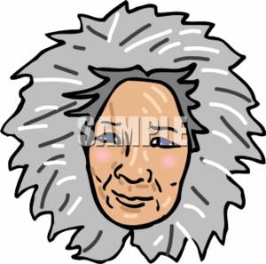 300x297 Clipart Picture Of An Eskimo Woman With Blue Eyes
