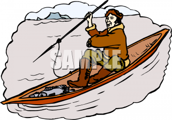 350x243 Eskimo Fishing Clipart Free