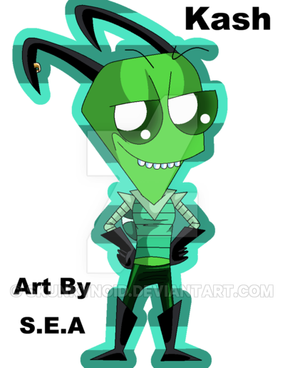 400x516 Invader Zim Oc