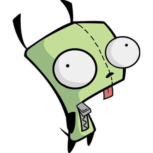 512x512 Gir Invader Zim Dib Gaz
