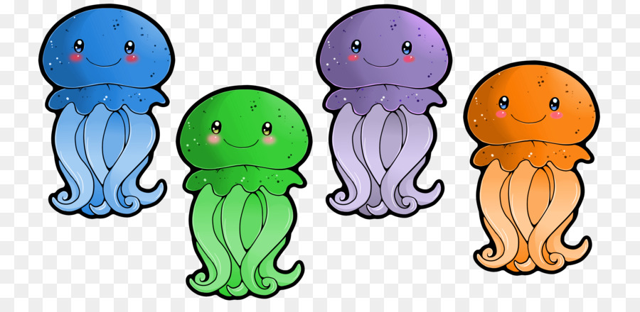 900x440 Blue Jellyfish Aurelia Aurita Clip Art