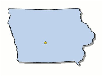 350x259 Free Iowa Clipart