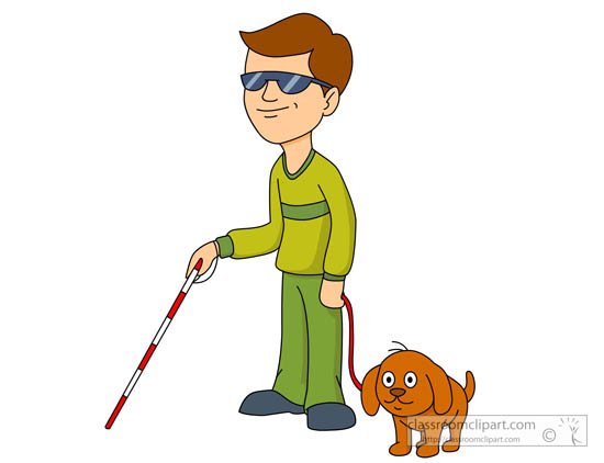 550x422 Blind Amp Visually Impaired Clipart