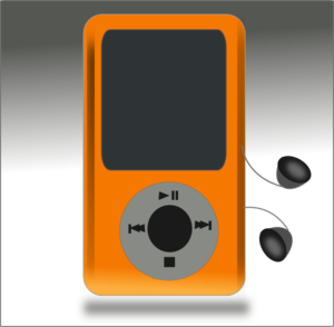 300x294 Music Player Clip Art