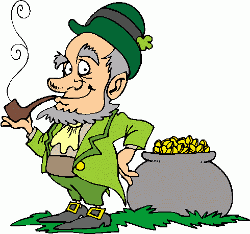 490x458 Irish Leprechaun Clipart