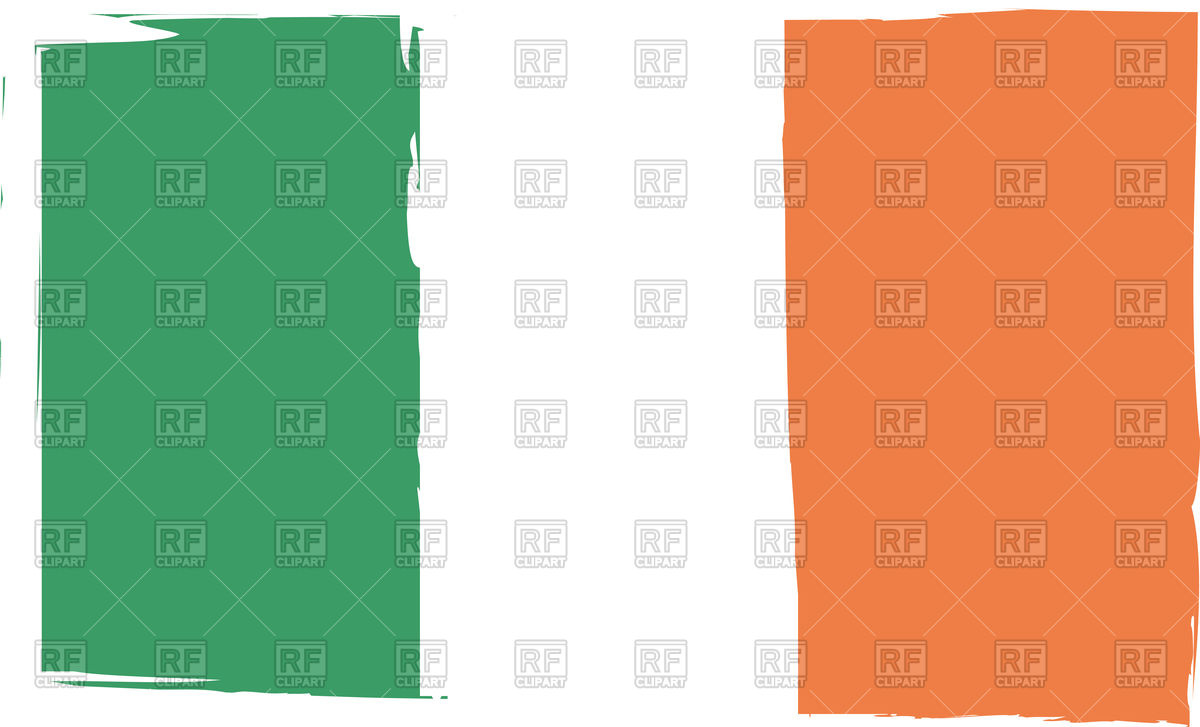 1200x727 Grunge Ireland Flag Illustration Royalty Free Vector Clip Art