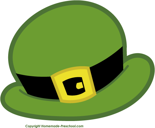 512x421 Collection Of Leprechaun Hat Clipart High Quality, Free