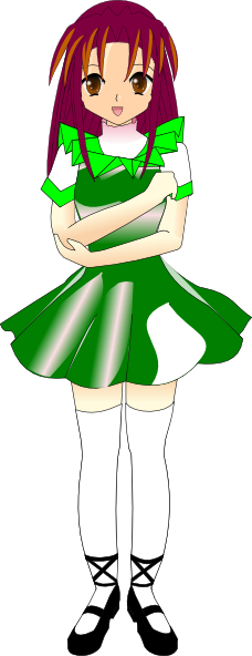228x592 Irish Step Dancer Clip Art