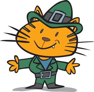 300x295 Free Irish Cat Clipart Image 0527 1508 0708 0710 Cat Clipart
