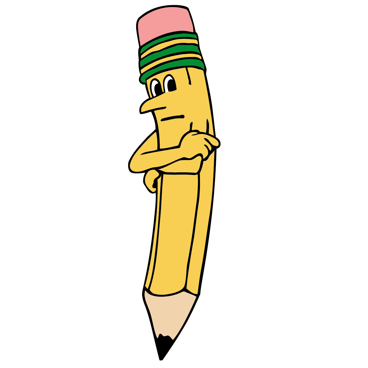 1200x1200 Animated Pencil Clipart